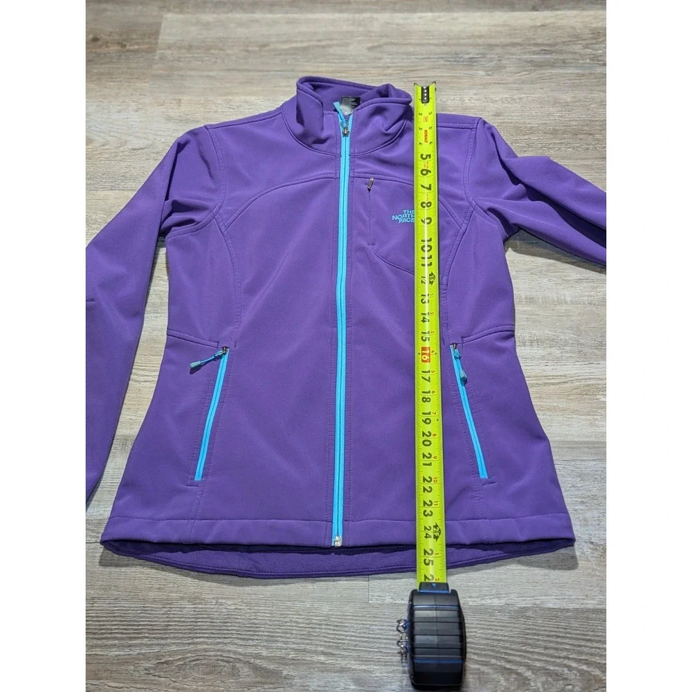 The North Face Windwall Softshell‎ Jacket Purple Zip Up Women's Size S